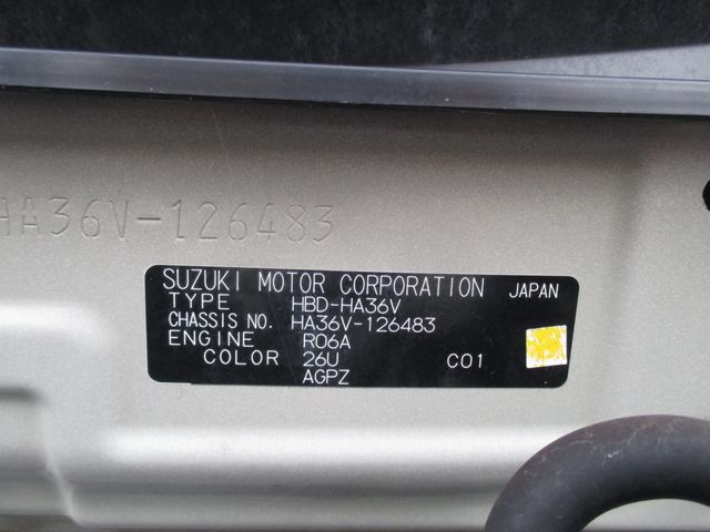 Suzuki ALTO 2017-09 15480-29