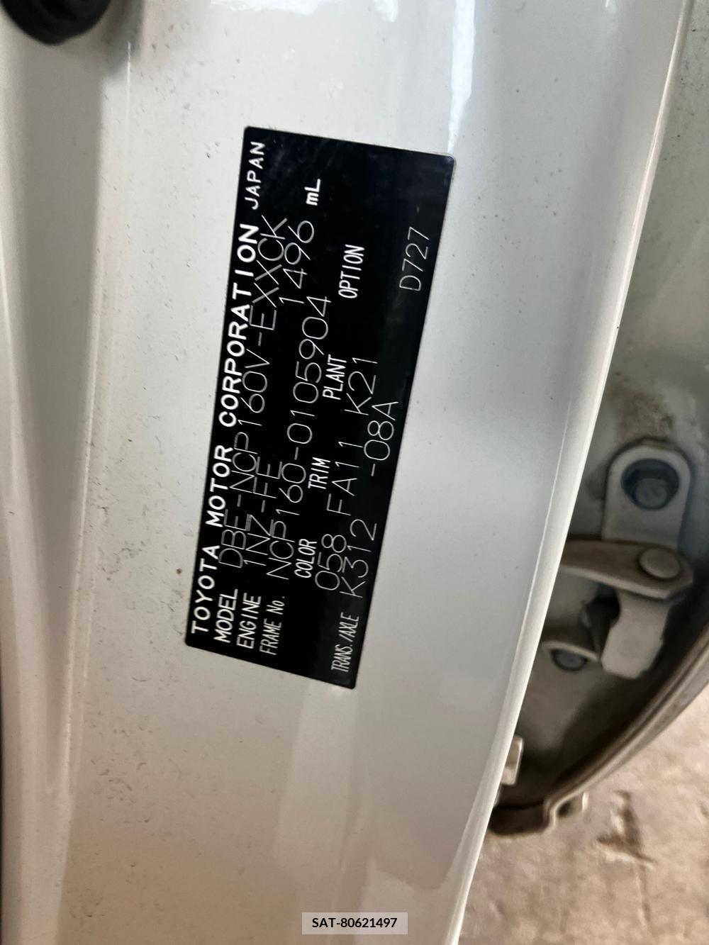 Toyota PROBOX VAN 2018-07 334691-41