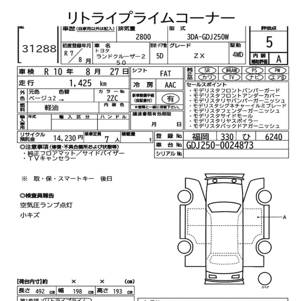 Toyota Land Cruiser 250 2025 8893417-6