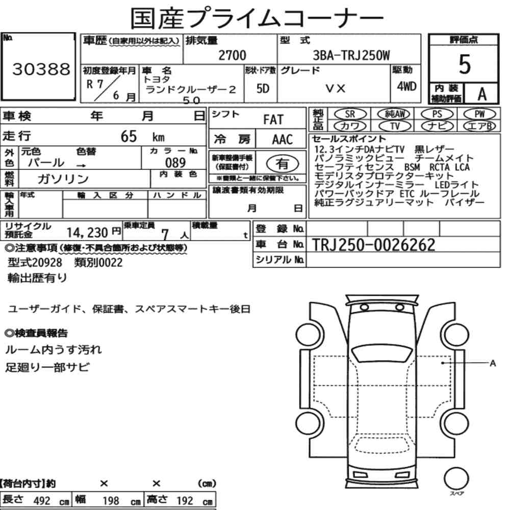 Toyota Land Cruiser 250 2025 8893180-6