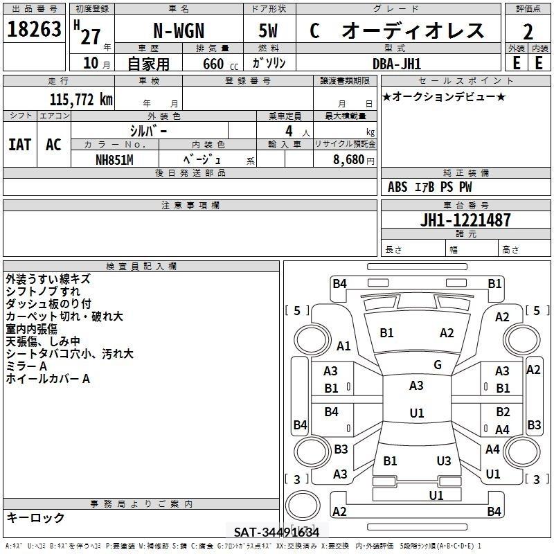 Honda N-WGN 2015 8863016-2