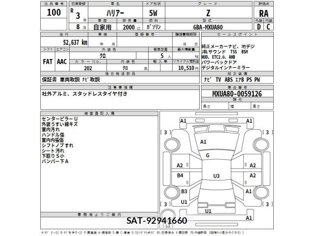 Toyota HARRIER 2021 8862928-2