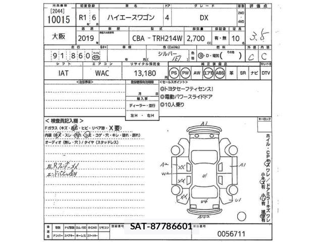 Toyota HIACE WAGON 2019 8915661-2
