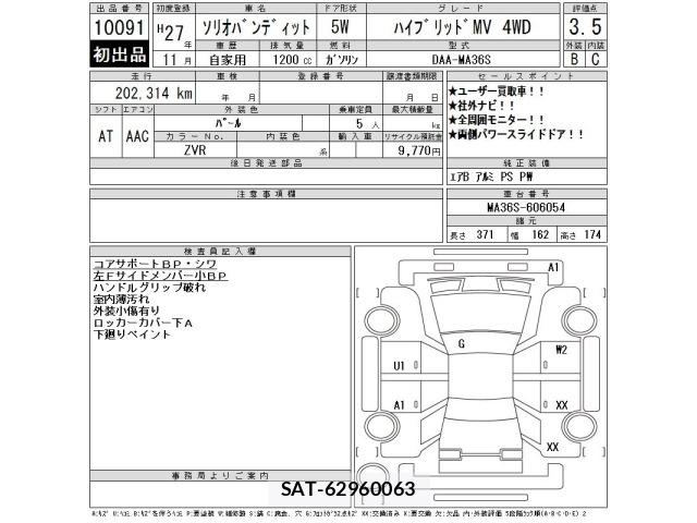 Suzuki SOLIO 2015 8934284-2