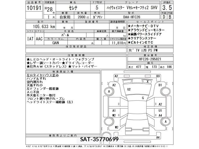 Nissan SERENA 2016 8773410-2