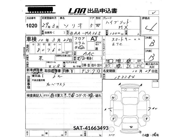 Suzuki SOLIO 2017 8750193-2