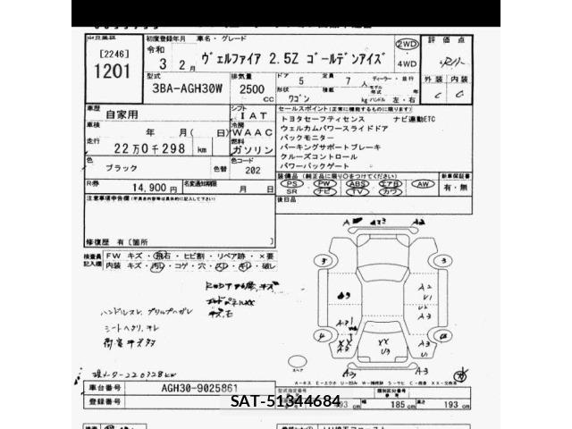 Toyota VELLFIRE 2021 8903562-2