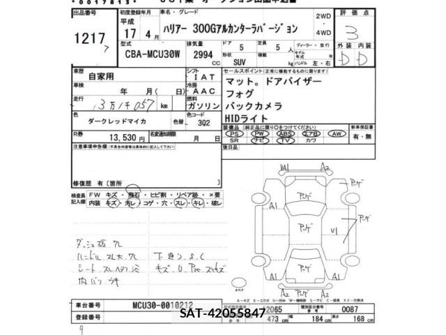 Toyota HARRIER 2005 8680404-2