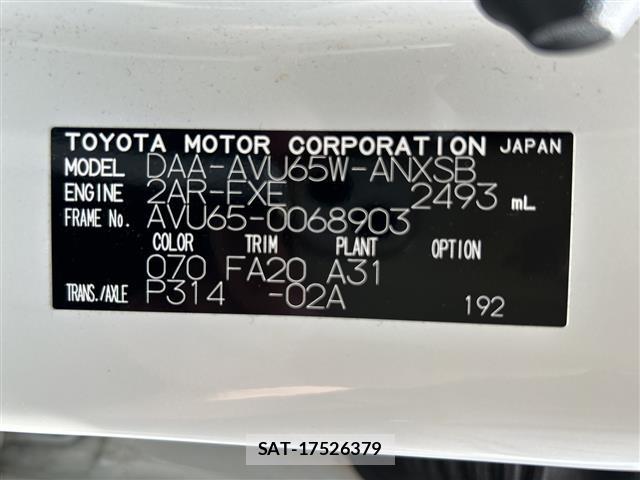 Toyota HARRIER 2019 8936794-8