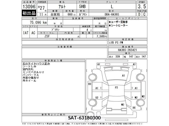Suzuki ALTO 2015 8913646-2