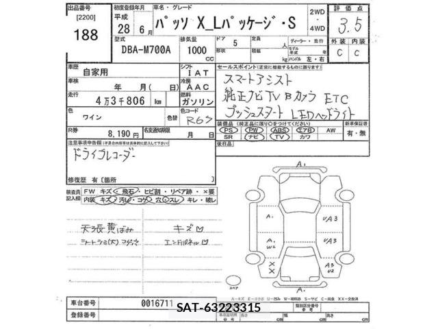 Toyota PASSO 2016 8763314-2