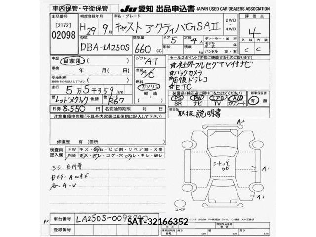 Daihatsu CAST 2017 8723527-2