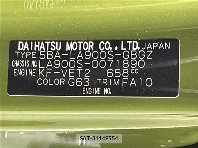 Daihatsu TAFT 2021 8936353-8