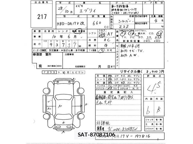 Suzuki EVERY 2016 8928096-2