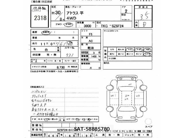Nissan ATLAS 2018 8952757-2