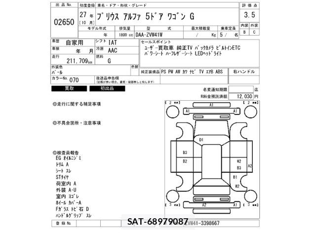 Toyota PRIUS 2015 8710337-2