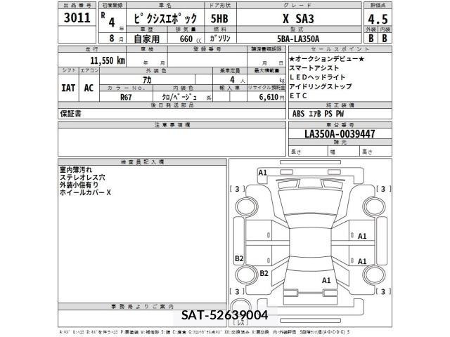 Toyota PIXIS EPOCH 2022 8838199-2