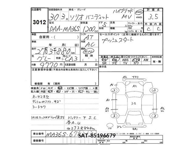 Suzuki SOLIO 2018 8776277-2