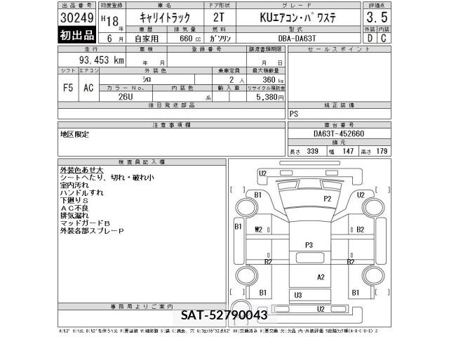 Suzuki CARRY TRUCK 2006 8933471-2