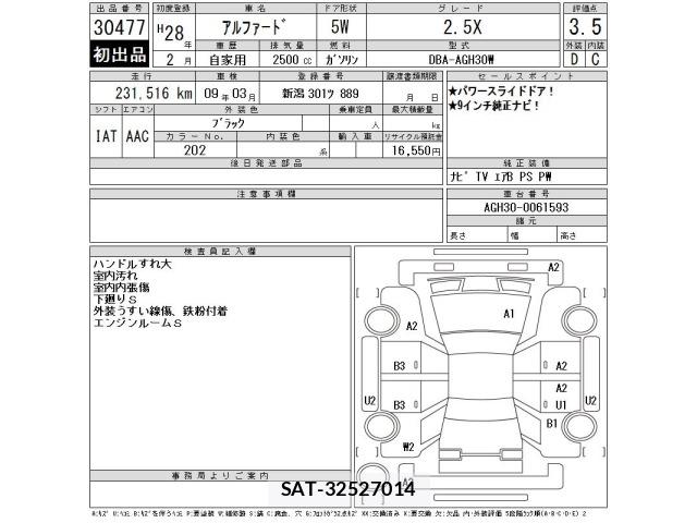 Toyota ALPHARD 2016 8773621-2
