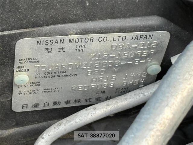 Nissan CUBE 2010 8739421-8