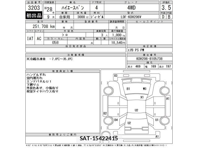 Toyota HIACE VAN 2016 8870085-2