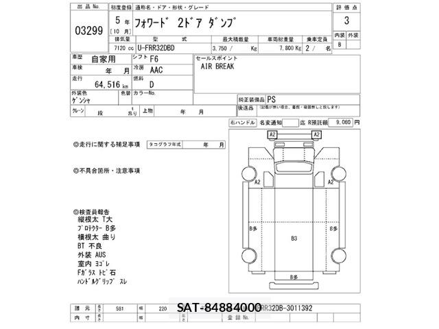 Isuzu FORWARD 1993 8718320-2