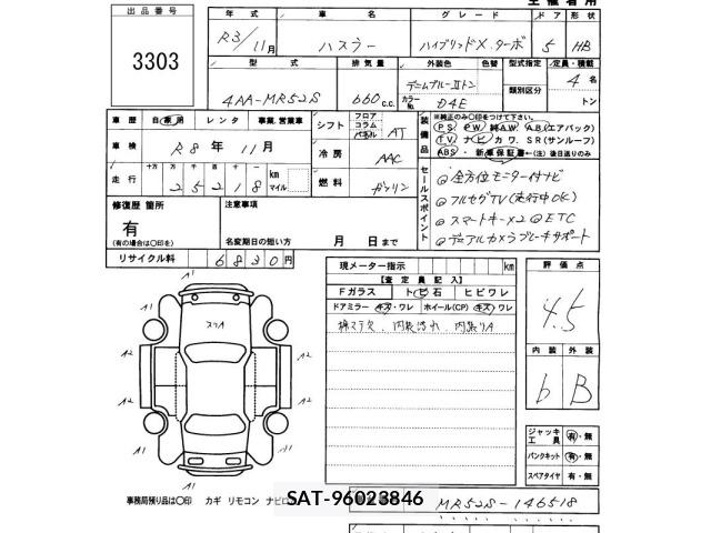 Suzuki HUSTLER 2021 8953702-2