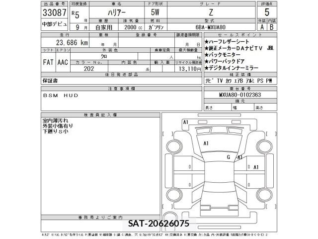 Toyota HARRIER 2023 8936034-2