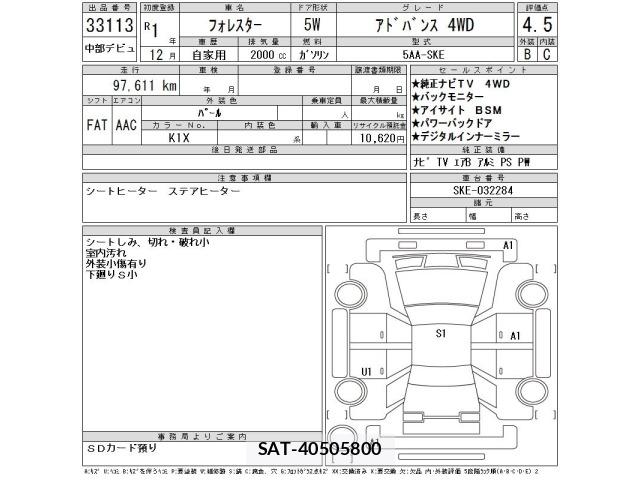 Subaru FORESTER 2019 8689454-2