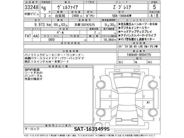Toyota VELLFIRE 2024 8692747-2