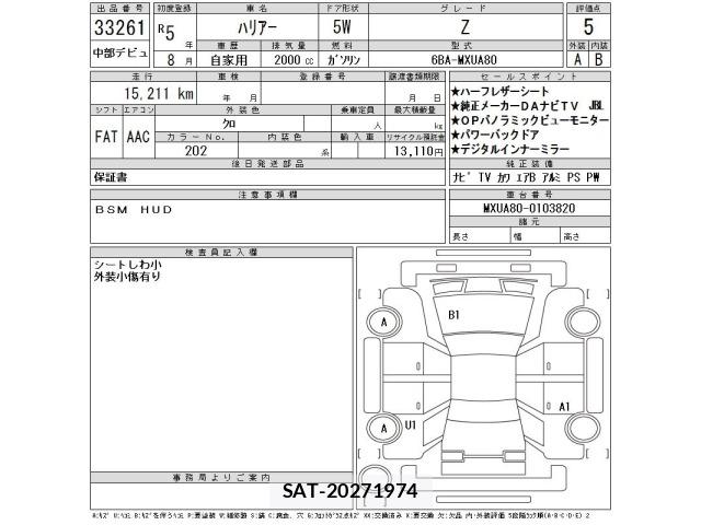 Toyota HARRIER 2023 8936047-2