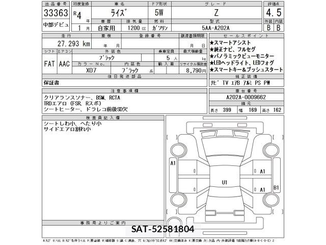 Toyota RAIZE 2022 8862448-2