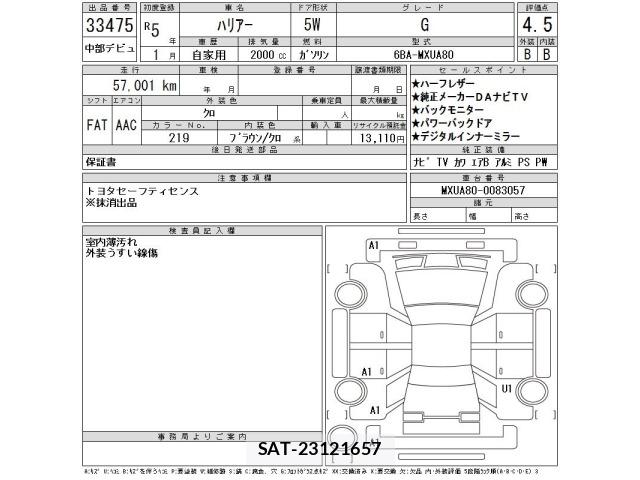 Toyota HARRIER 2023 8680433-2