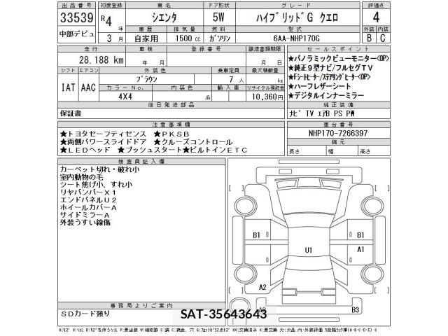 Toyota SIENTA 2022 8692466-2