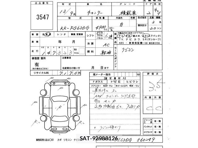 Mitsubishi CANTER 2001 8808196-2