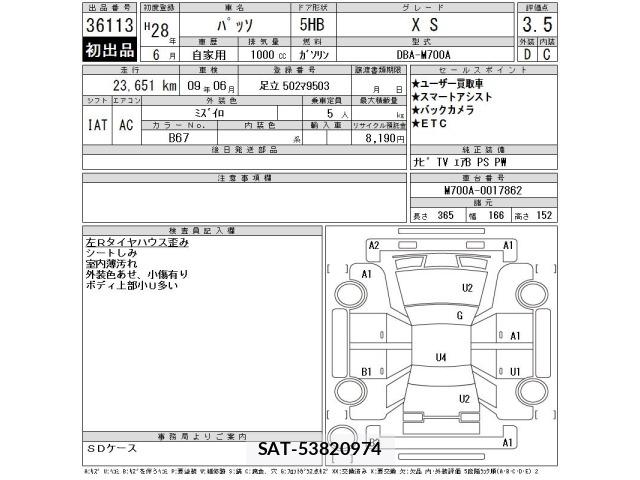 Toyota PASSO 2016 8886180-2