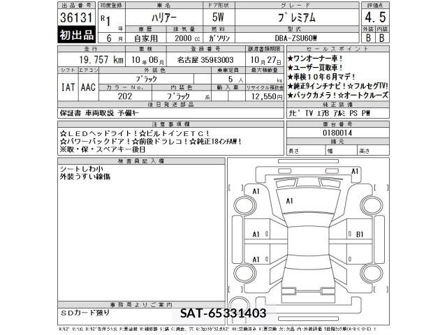 Toyota HARRIER 2019 8936067-2