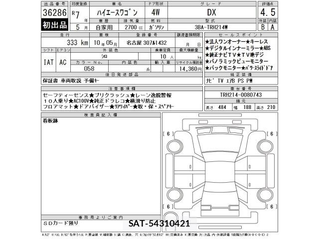 Toyota HIACE WAGON 2025 8861647-2