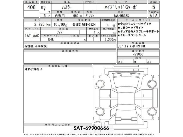 Suzuki HUSTLER 2025 8953696-2