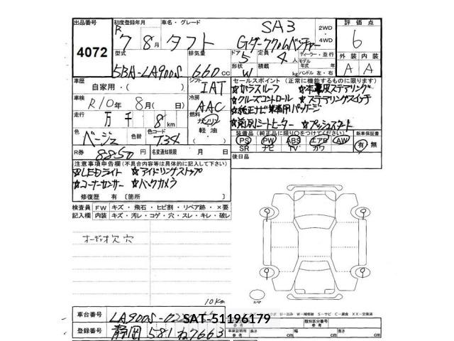 Daihatsu TAFT 2025 8935894-2