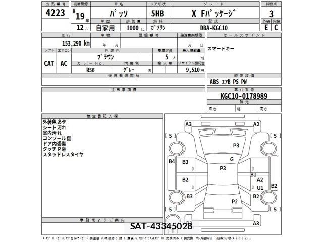 Toyota PASSO 2007 8705730-2