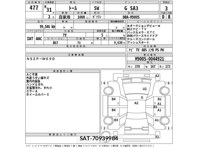 Daihatsu THOR 2019 8809682-2