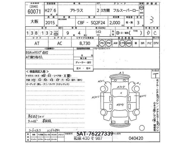 Nissan ATLAS 2015 8664023-2