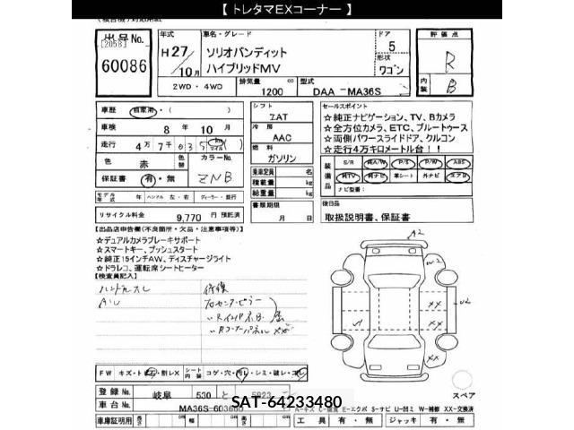 Suzuki SOLIO 2015 8750190-2