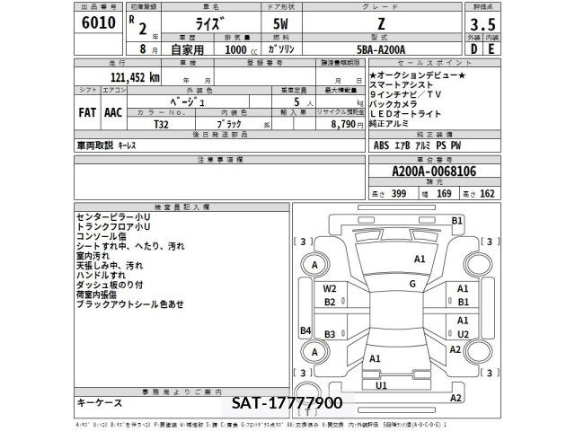 Toyota RAIZE 2020 8768162-2