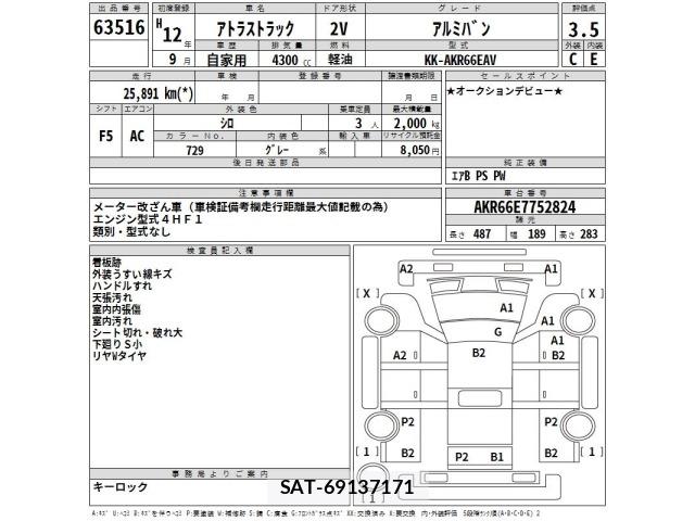Nissan ATLAS 2000 8895060-2
