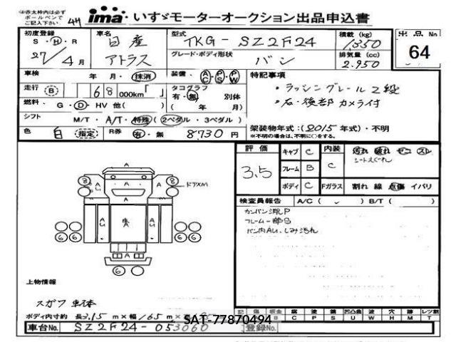 Nissan ATLAS 2015 8691064-2