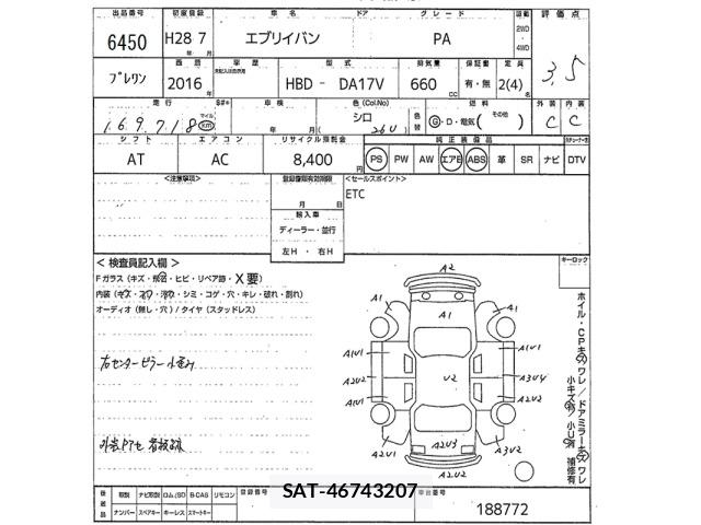 Suzuki EVERY 2016 8927536-2