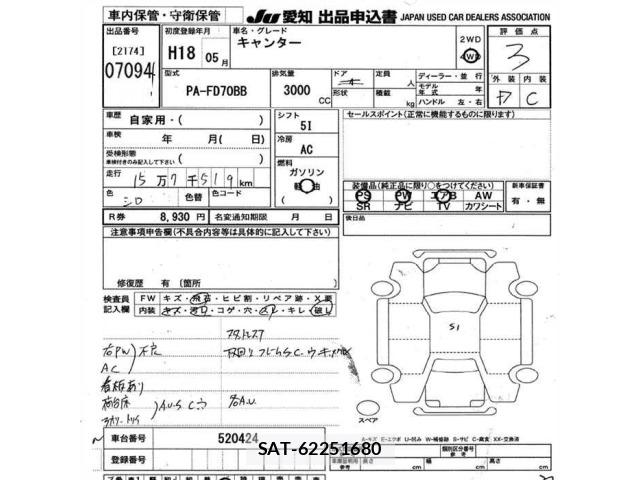 Mitsubishi CANTER 2006 8863543-2